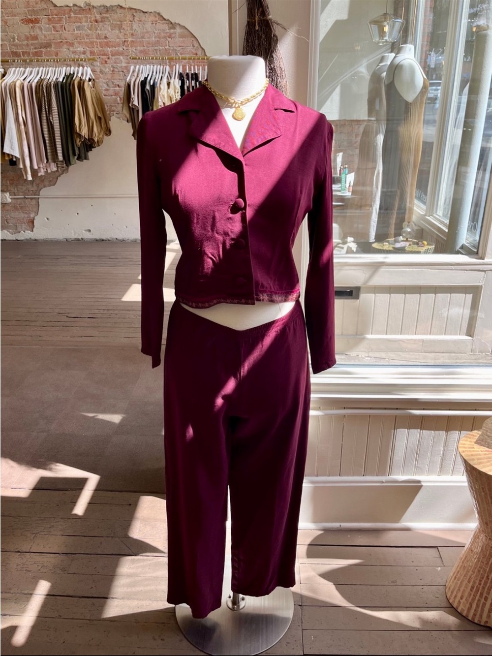 Froxx Vintage Purple 2 Piece Set XS Top & Bottom